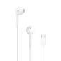 Apple EarPods Auriculares Binaurales USB-C - Microfono Integrado - Control de Volumen - Color Blanco