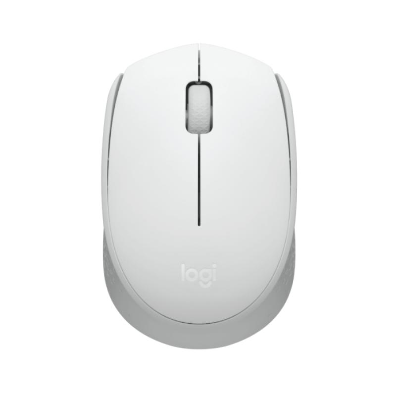 Logitech M171 Raton Inalambrico 1000dpi - 3 Botones - Uso Ambidiestro - Color Blanco