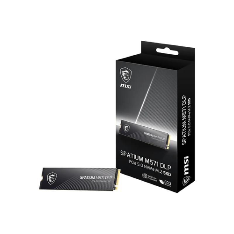 Msi ssd spatium m571 2tb pcie 5.0 nvme 14500mb-s
