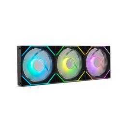 VENTILADOR NOX HUMMER PRO LINK KIT 3XVENT ARGB MAGNETICO NEGRO