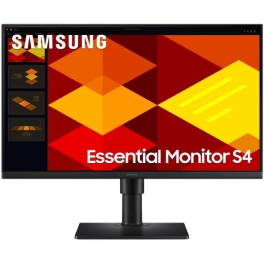 Samsung Essential S40GD Monitor 24" IPS FullHD 100Hz - Respuesta 5ms - Ajustable en Altura, Giratorio e Inclinable - USB, HDMI, 