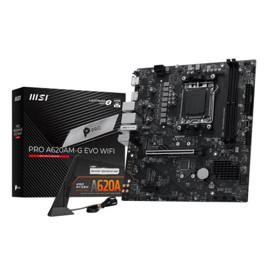 PLACA BASE MSI PRO A620AM-G EVO WIFI AMD DDR5