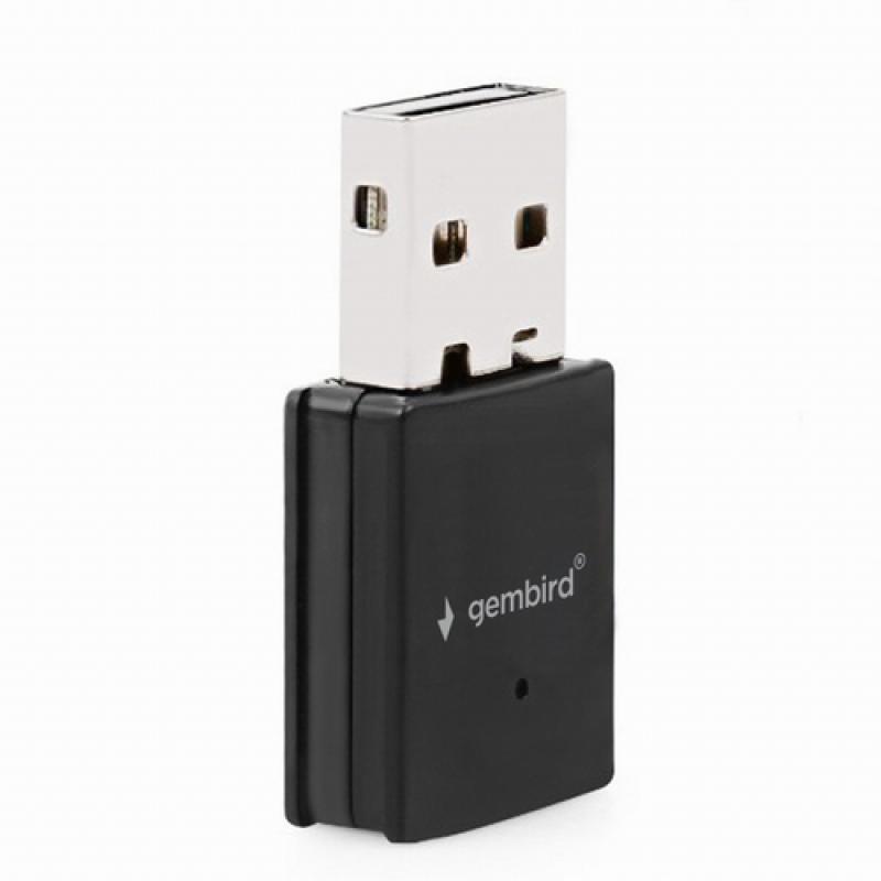 MINI ADAPTADOR GEMBIRD WIFI USB, 300 MBPS
