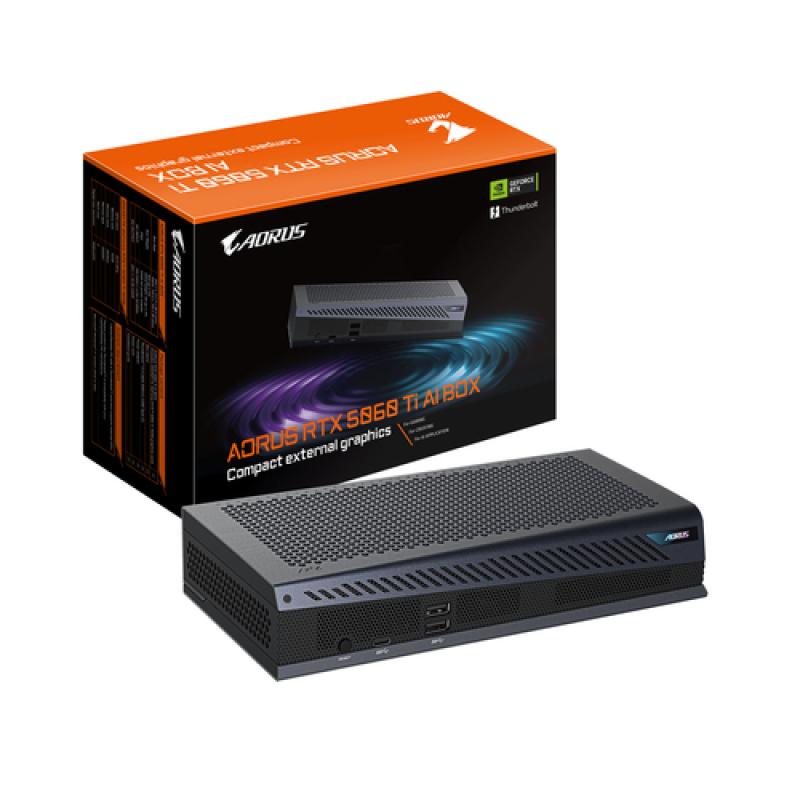 Gigabyte AORUS RTX 5060 Ti AI BOX 16GB GDDR7 DLSS4 RGB Externa