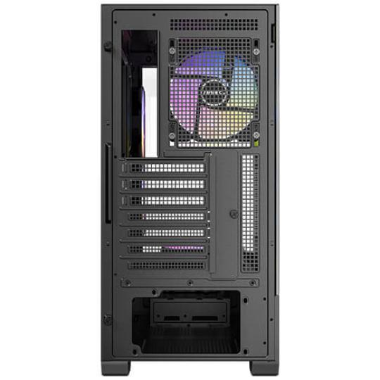CAJA ANTEC CX705 ARGB MID-TOWER ATX PANORAMICA 270º 5XVENT 120MM PWM