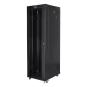 ARMARIO LANBERG RACK 19" 42U 800X800 FLAT PACK NEGRO PUERTA CRISTAL CON LCD