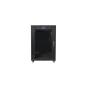 ARMARIO LANBERG RACK 19" 15U 600X800 FLAT PACK NEGRO PUERTA CRISTAL CON LCD