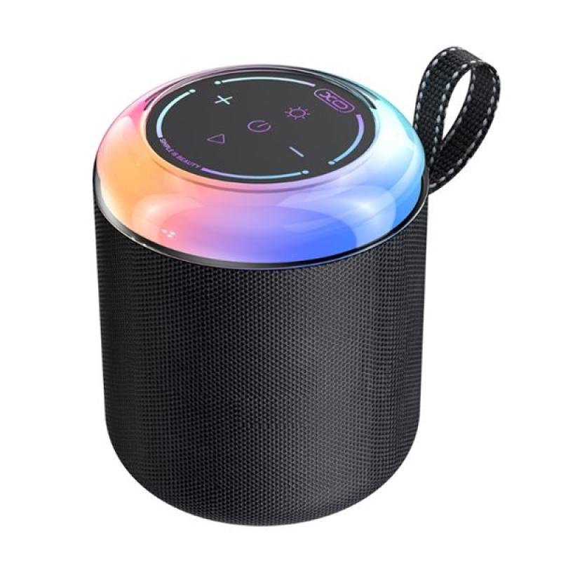 XO F67 Altavoz Bluetooth - LED RGB - Color Negro