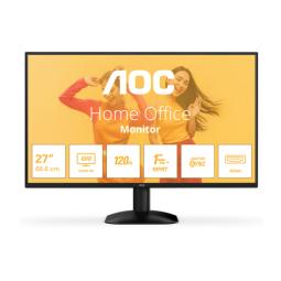 MONITOR 27" DP HDMI AOC Q27B35S3 IPS QHD 2560x1440 4MS 120Hz VESA 100x100 NEGRO