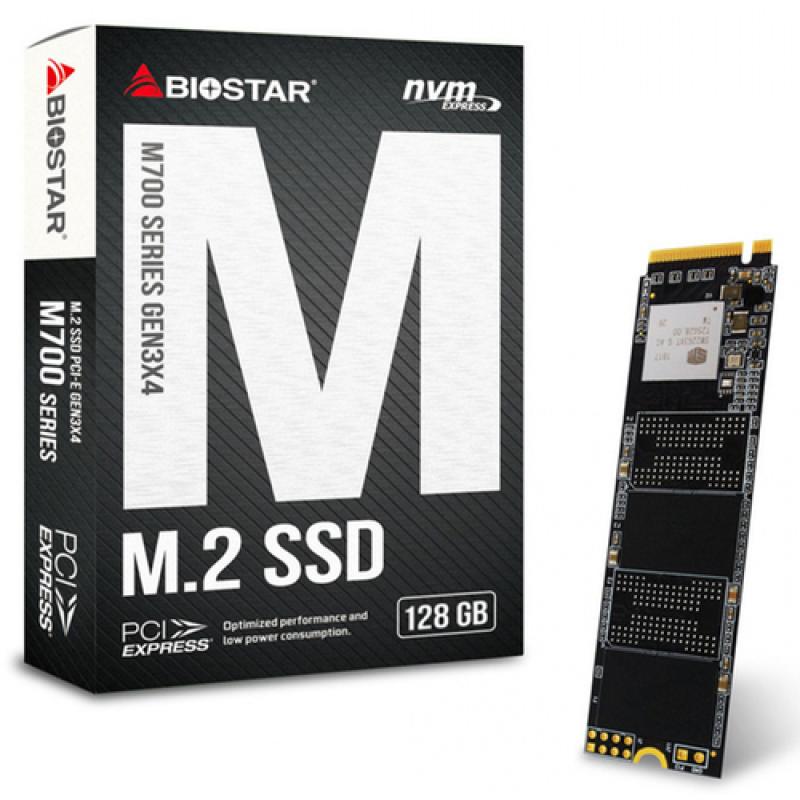 DISCO M.2 NVME 128GB BIOSTAR M700 SS263PME31 2280 READ 1850MB/s WRITE 950MB/s
