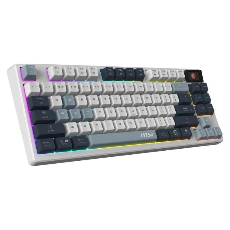 Msi teclado forge gk600 tkl w sky es bt