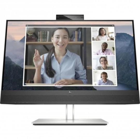 HP E24MV G4 Monitor 23.8" LED IPS FullHD 60Hz - Respuesta 5ms - Altavoces 4W - Ajustable en Altura, Giratorio e Inclinable - HDM