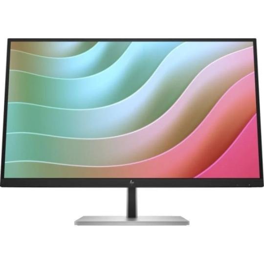 HP E-Series E27K G5 Monitor 27" LED IPS 4K 60Hz - Respuesta 5ms - Altavoces 12W - Ajustable en Altura, Giratorio e Inclinable - 