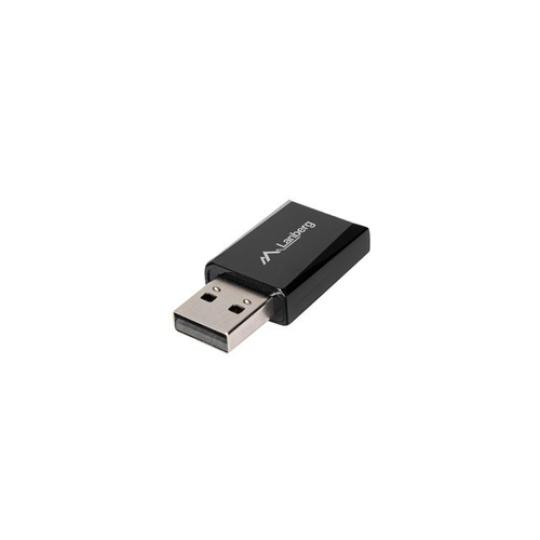 ADAPTADOR Â RED LANBERG USB 2.0 WIFI 6 DUAL BAND AX900 2.4/5GHZ 600MB/S