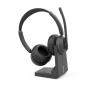 Hama BT-800 Auriculares con Microfono Omnidireccional - Bluetooth - Diadema Ajustable - Rango 10m - Carga por USB-C - Color Negr