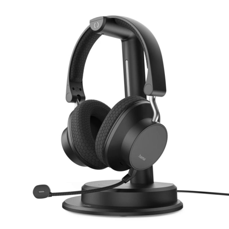 Hama BT-900 Auriculares con Microfono Omnidireccional - Bluetooth - Diadema Ajustable - Rango 10m - Plegable - Jack 3.5mm - Carg