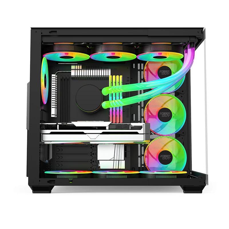 Keep out caja m-atx xc-800 pro argb usb3 black