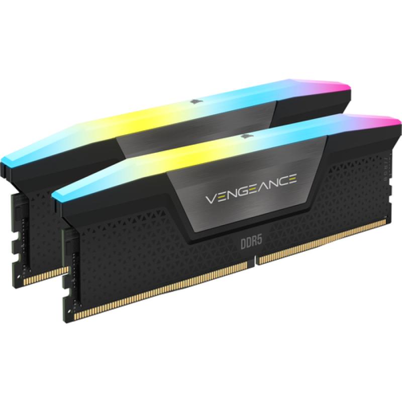 Corsair Vengeance RGB 96GB 2x48GB 5200MHz CL38 XMP Negro