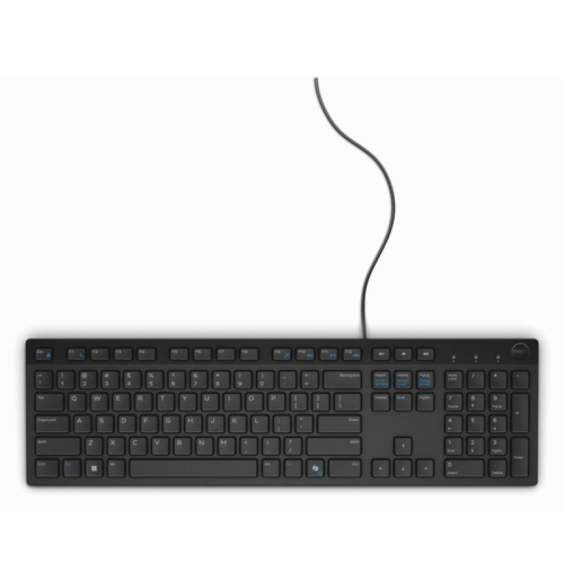 TECLADO DELL KB216 QWERTY NEGRO