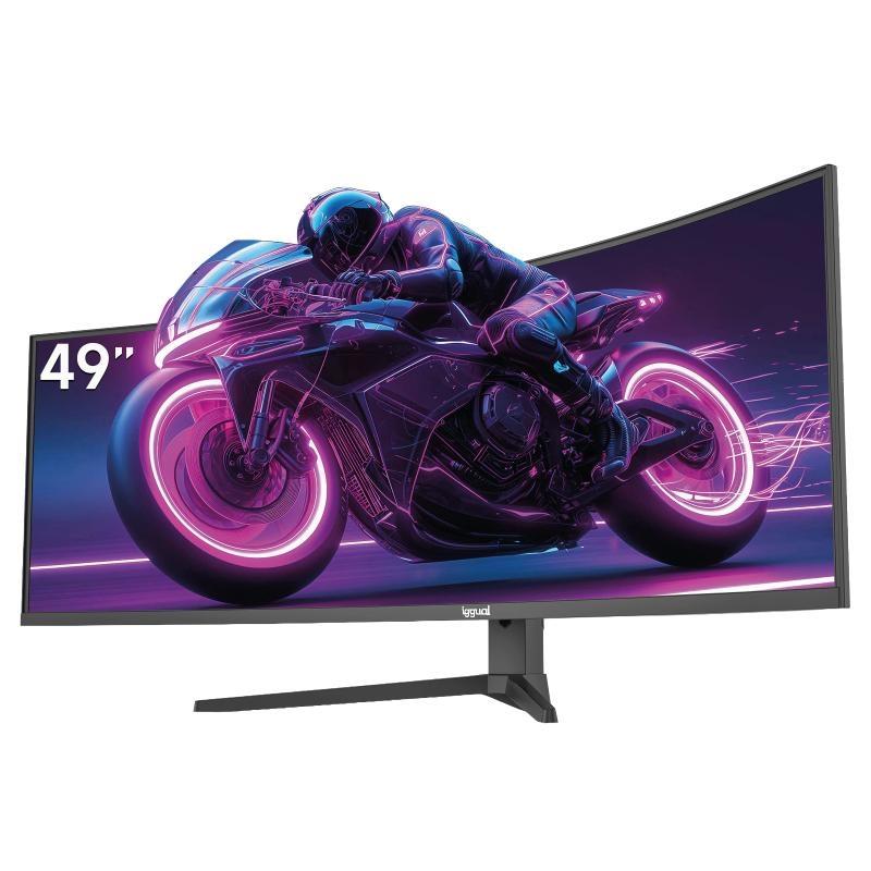 Iggual monitor 49" 5k dqhd 1ms 240hz mm aa curvo
