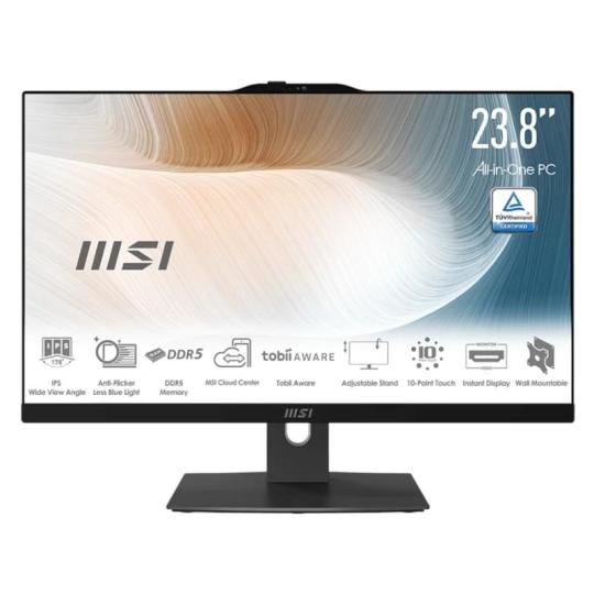 Msi am242p-1499es c5-120u 16gb 512gb w11h 24"negro