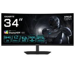 MONITOR GIGABYTE 20VM0-34WQC2BM-1EKS 34" VA 200Hz