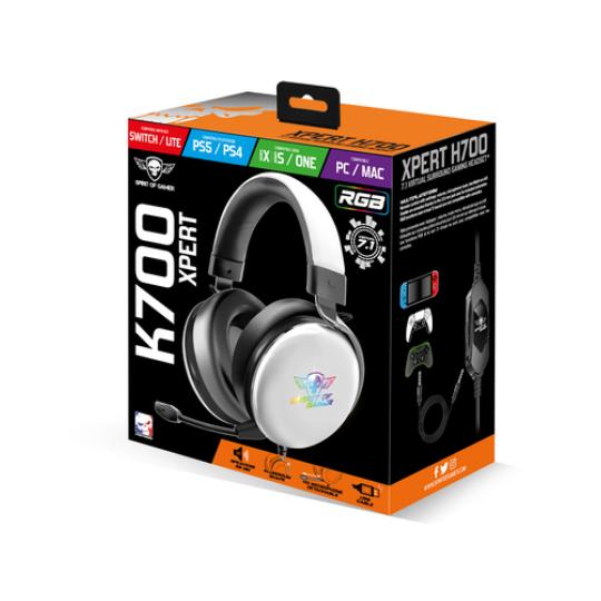 Spirit of gamer auricular xpert-h700 rgb 7.1