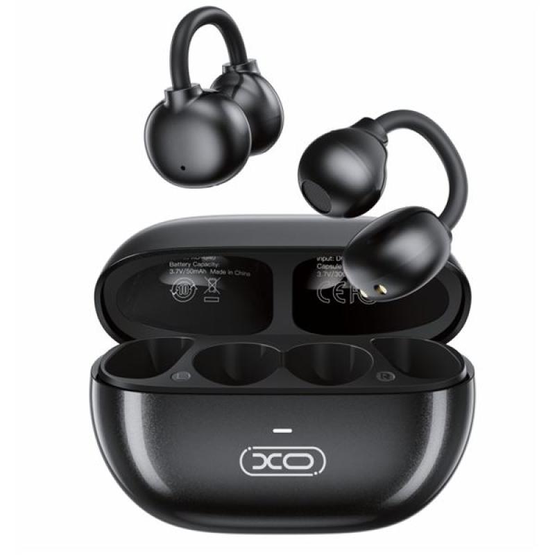 XO G40 Pearl Clip Auriculares TWS - Bluetooth 5.3 - Color Negro