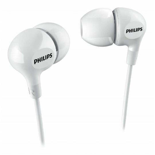 Philips Auriculares Intraurales con Cable - Jack 3.5mm - Microfono Integrado - Aislamiento Pasivo del Ruido - Boton Multifuncion
