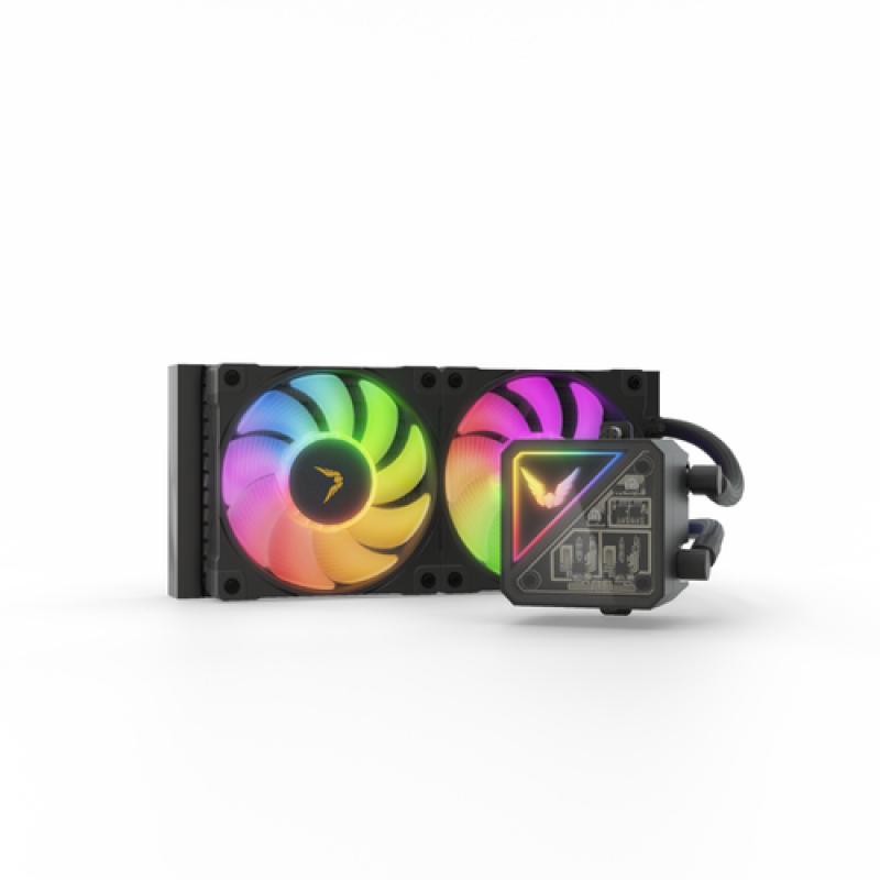 REFRIGERACION LIQUIDO CPU VALKYRIE V240 LITE ARGB NEGRO