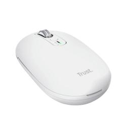 Trust Seron Raton Inalambrico - Ajustable hasta 3200dpi - Bluetooth - Recargable - Clic Silencioso - Receptor USB-C - Multiplata