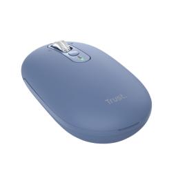 Trust Seron Raton Inalambrico - Ajustable hasta 3200dpi - Bluetooth - Recargable - Clic Silencioso - Receptor USB-C - Multiplata
