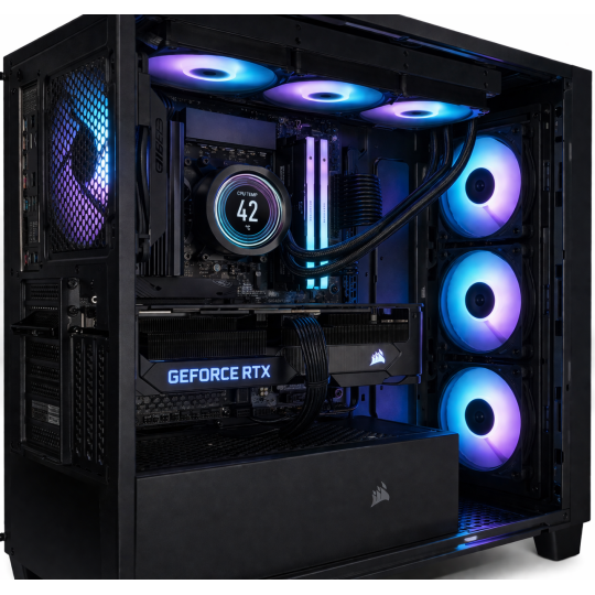 Rendimiento gaming con Intel Core Ultra 7 y RTX 5070 Ti.