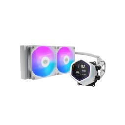 Cooler Master Masterliquid Core Nex Digital 240 ARGB Kit de Refrigeracion Liquida - Pantalla LED Digital 2,1" - Color Blanco