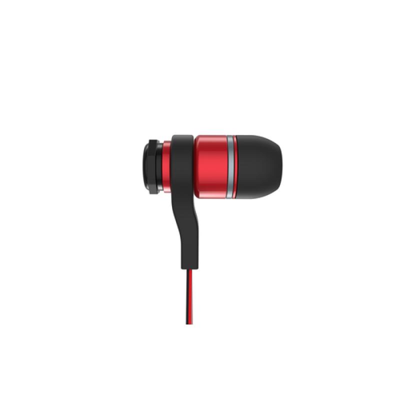 AURICULAR GAMING OZONE TRIFX ROJO NEGRO MICROFONO ALAMBRICO