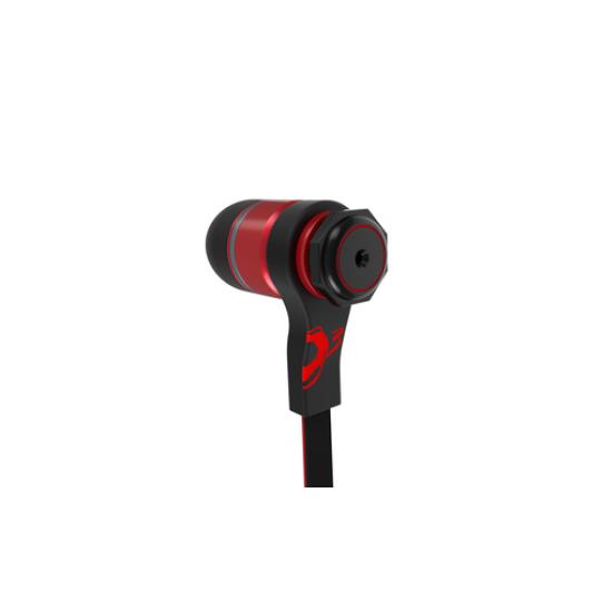 AURICULAR GAMING OZONE TRIFX ROJO NEGRO MICROFONO ALAMBRICO