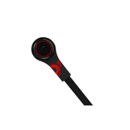 AURICULAR GAMING OZONE TRIFX ROJO NEGRO MICROFONO ALAMBRICO