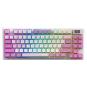 Msi teclado forge gk600 tkl w violet es bt