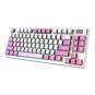 Msi teclado forge gk600 tkl w violet es bt