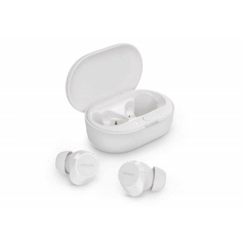 Philips Auriculares Intraurales Inalambricos - Bluetooth 5.3 - Autonomia hasta 18h - TWS - IPX4 - Microfono Integrado - Conector