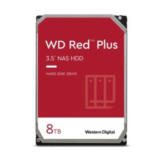 (Reacondicionado) DISCO DURO 8TB WESTERN DIGITAL RED PLUS SATA6G (NAS HARD DRIVE) WD80EFPX CASH30