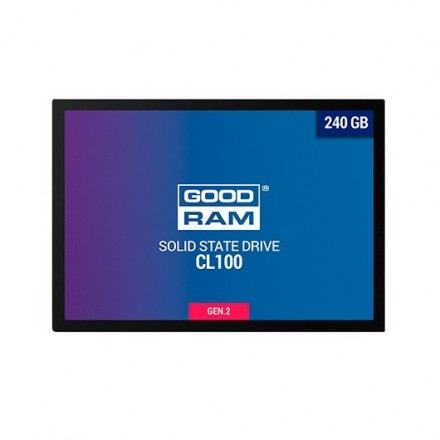 DISCO DURO 2.5  SSD 240GB SATA3 GOODRAM CL100 GEN.2 - Imagen 1