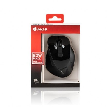RATON OPTICO NGS BLACK BOW WIRELESS - Imagen 4