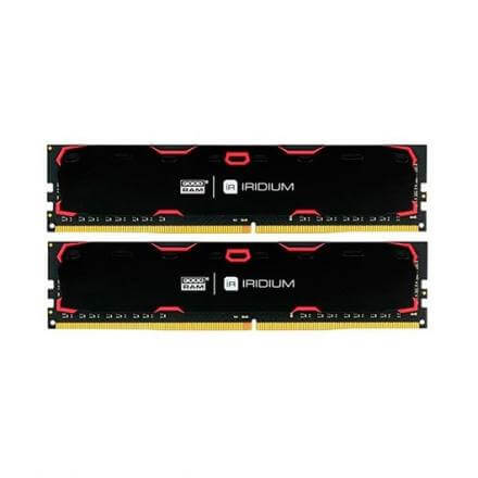 MODULO MEMORIA RAM DDR4 8GB (2X4GB) PC2400 GOODRAM IRDM NEG - Imagen 1