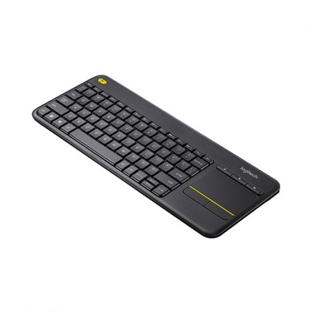 TECLADO LOGITECH K400 PLUS WIRELESS TOUCHPAD NEGRO - Imagen 2