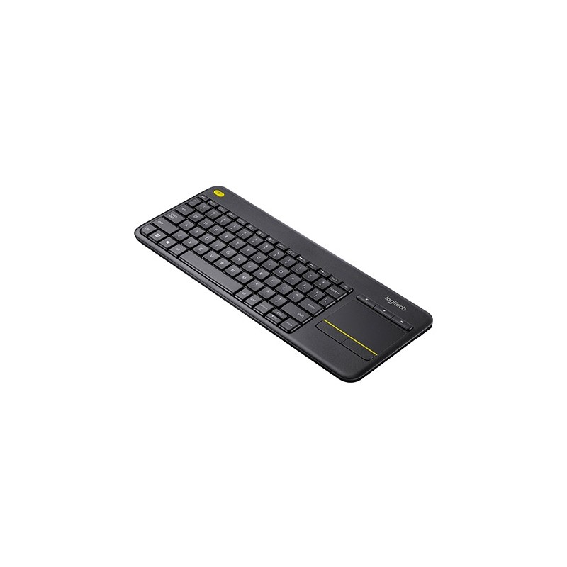 TECLADO LOGITECH K400 PLUS WIRELESS TOUCHPAD NEGRO - Imagen 2