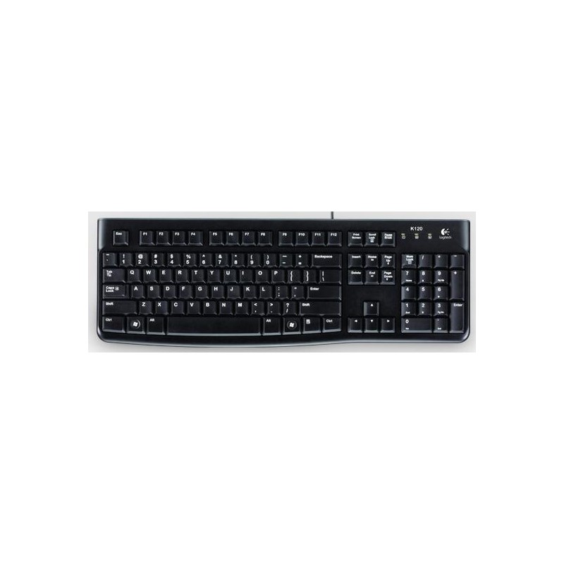 TECLADO LOGITECH K120 NEGRO OEM - Imagen 1