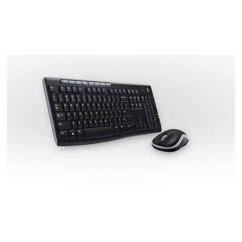 TECLADO+RATON LOGITECH MK270 WIRELESS NEGRO - Imagen 3