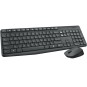 TECLADO+RATON LOGITECH MK235 WIRELESS NEGRO - Imagen 4