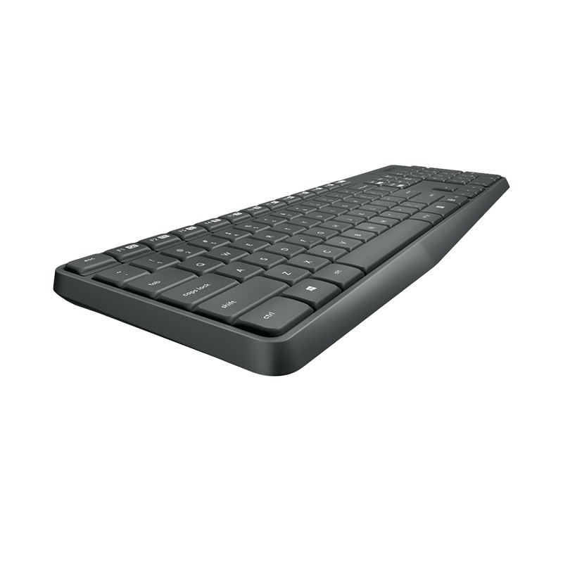 TECLADO+RATON LOGITECH MK235 WIRELESS NEGRO - Imagen 5